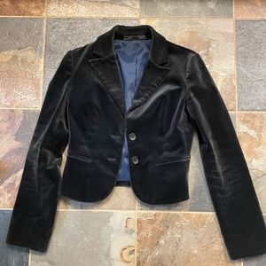 Express Design Studio Velvet Blazer